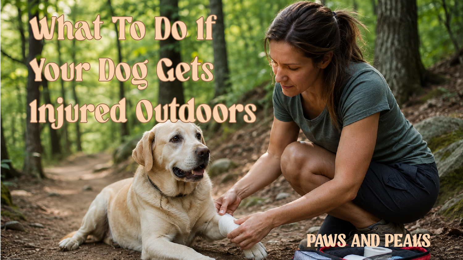 What To Do If Your Dog Gets Injured Outdoors